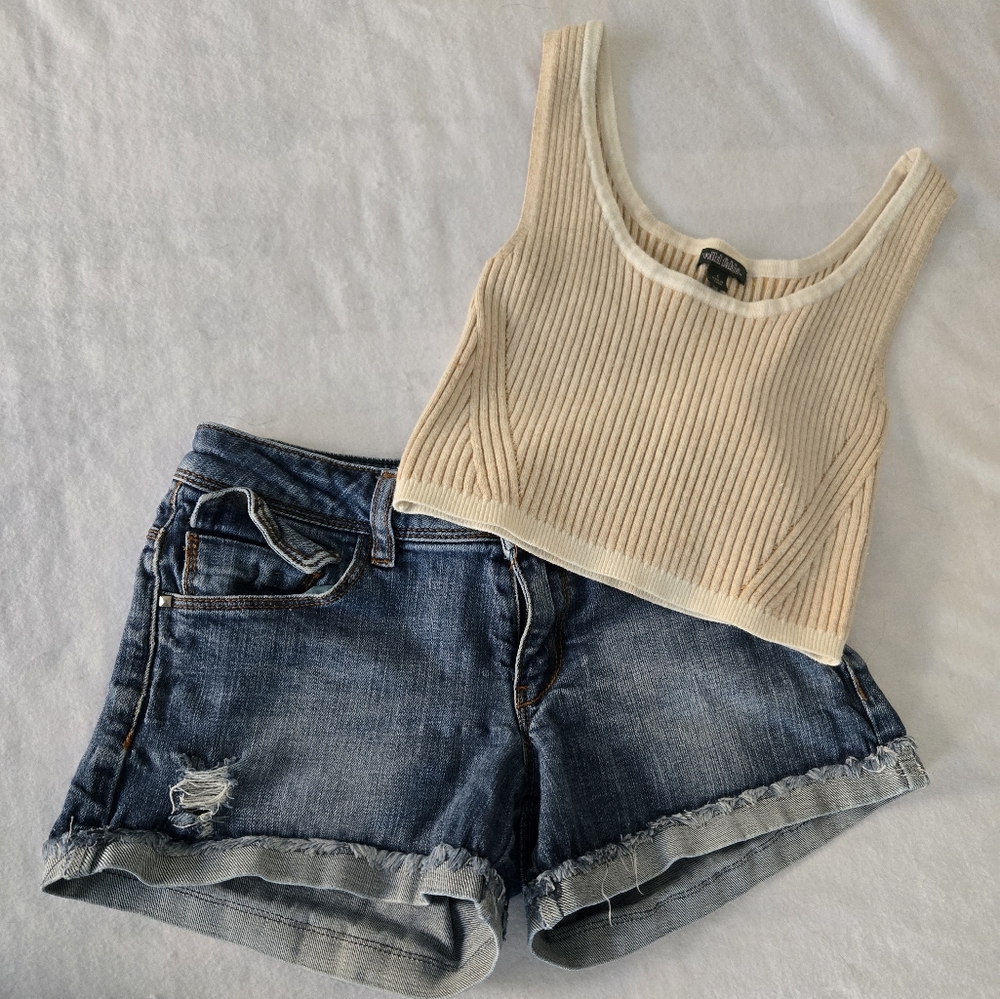 Forever 21 - Blue Denim Shorts